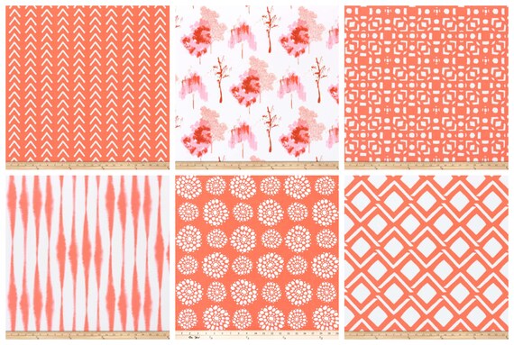 Custom Drapes Pair Of Drapery Panels Sunset Curtains Bold Etsy