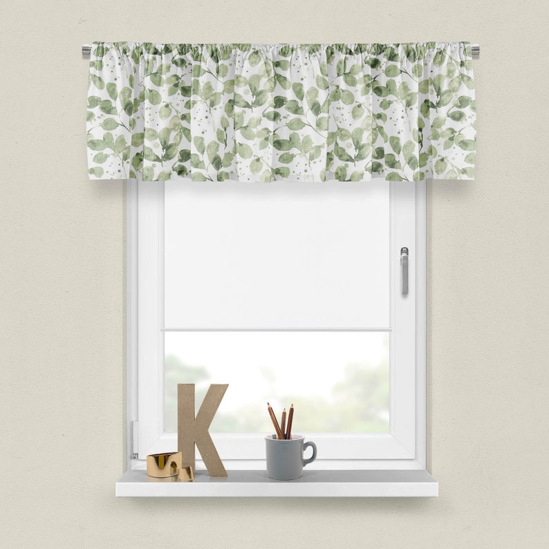Endive Window Valance Premier Prints Light Green Window Treatments Photo Inspiration