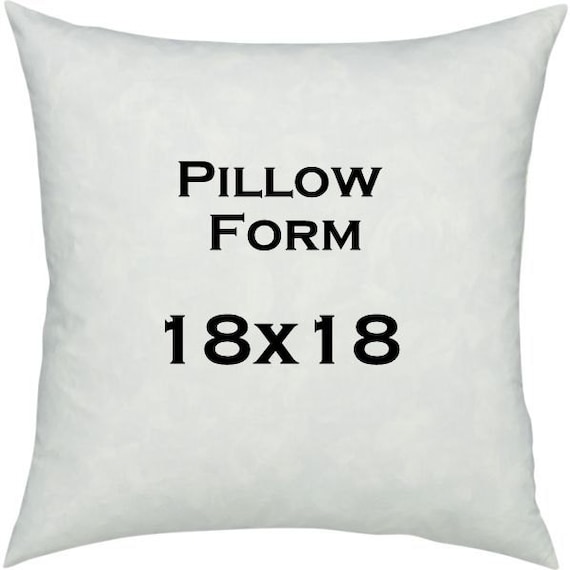 18x18 Inch Square Pillow Insert 18 Inch Form Insert Throw Pillow Stuffing  Sham 18x18 Cushion Stuffers 