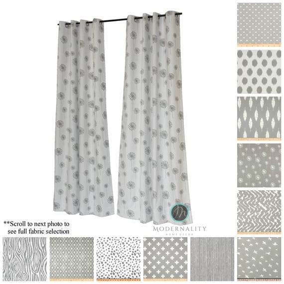 Grey Curtains Drapery Panels Storm Curtains Add Pleats Lining Nursery Curtains Custom Drapes Short Curtains Long Curtains Window