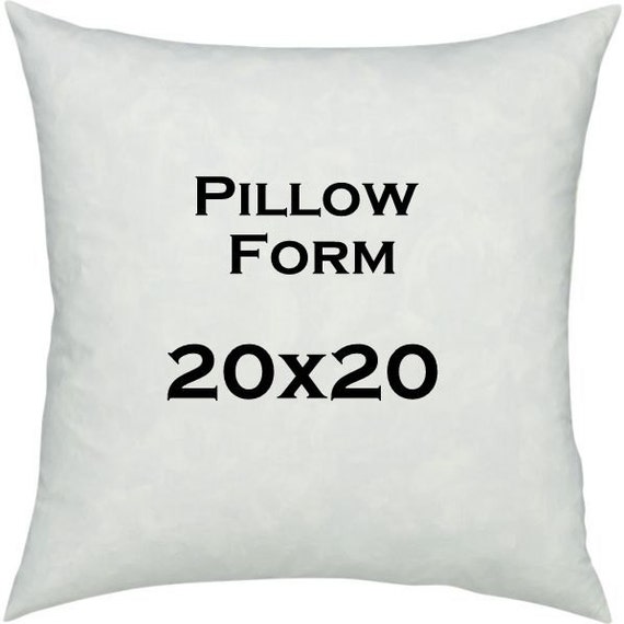 Pillow Insert 20x20 Inches Pillow Form Filled Cushion Sham Filler Decorative Pillows Fiberfill Pillow Stuffing Bed Pillows Etsy