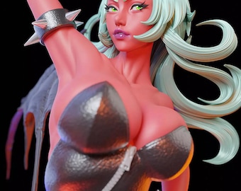 Scanty - The Crimson Enforcer | Unpainted Resin Model Kit