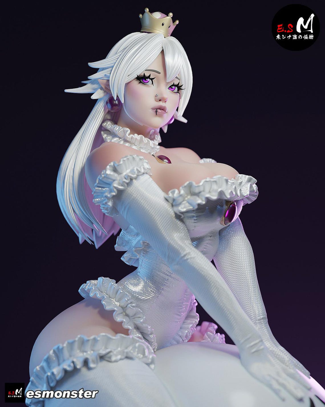 Ghost Queen Fitness - Booette Model | Unpainted Garage Kit | SFW & NSFW ...