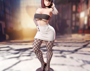 Urban Spirit Medium | Unpainted Resin Model Kit | | SFW & NSFW