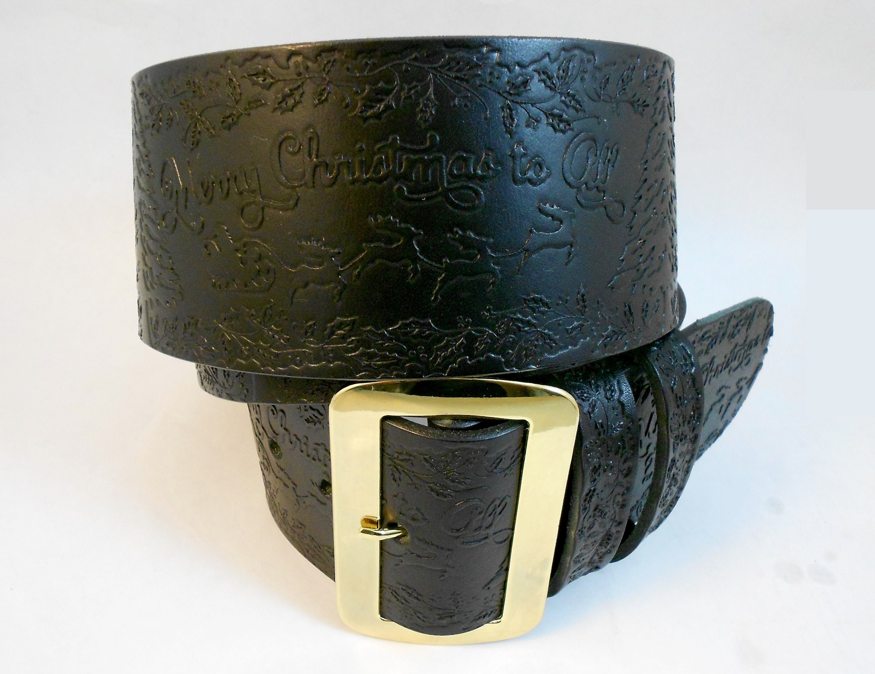 Black Soft Leather Belt Pouch - Pro Santa Shop