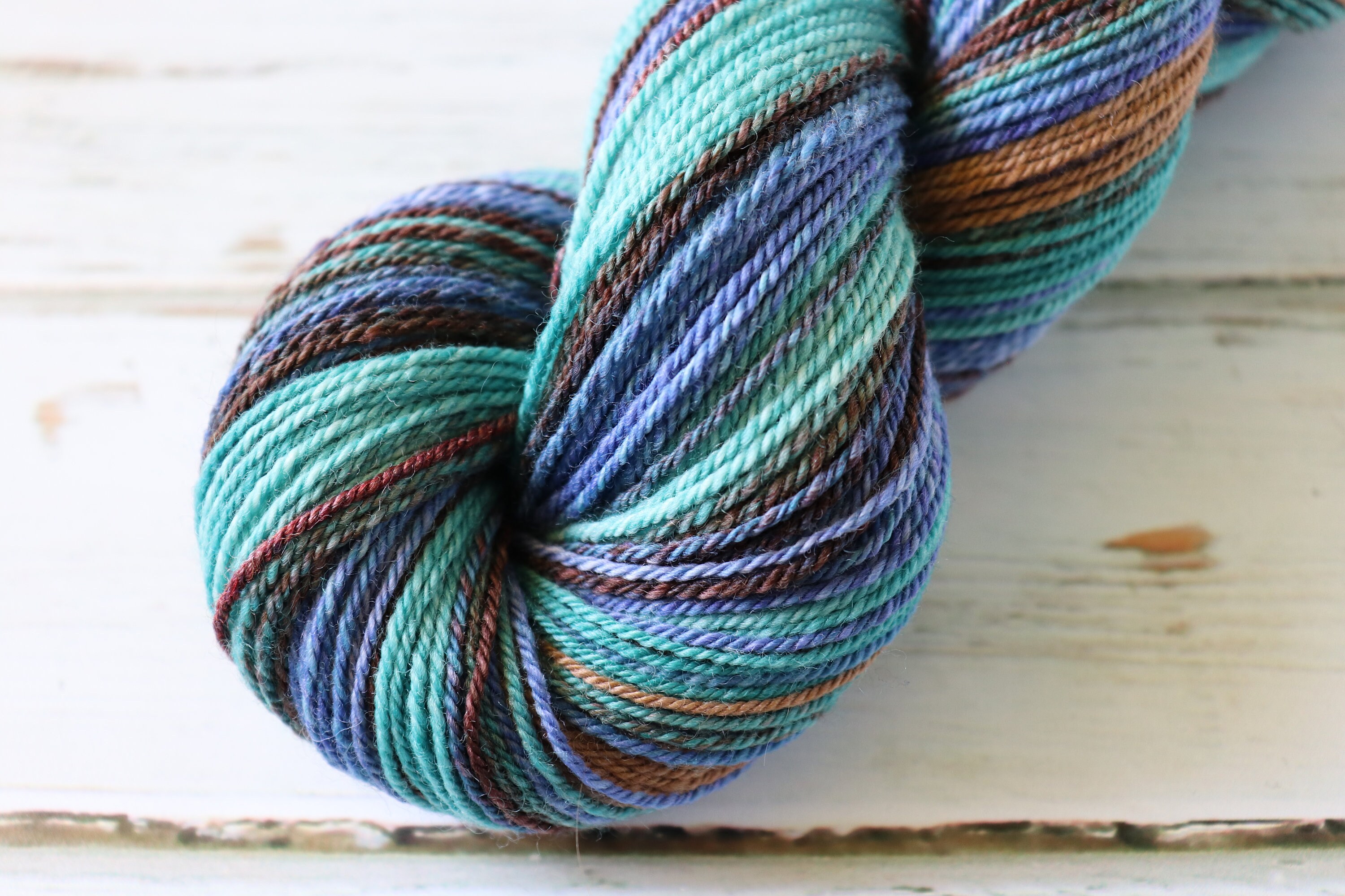 DK weight Handspun Yarn HISTORICAL TRUTH Handpainted Etsy