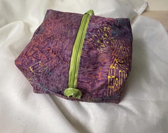 Bolsa con cremallera para cosméticos