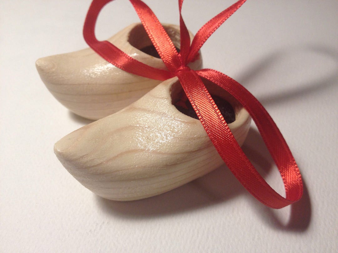 Wooden Shoes Ornaments handcarved Etsy