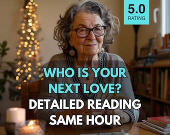 Same Hour Relationship Psychic Reading, In-Depth Love Insight, Next Partner Prediction, Soulmate Guidance, Psychic Clarity Reading