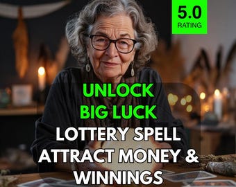 Poderoso hechizo para la suerte y la lotería • Aumenta el éxito en los juegos de azar • Atrae grandes ganancias y resultados rápidos • Lanzamiento personalizado el mismo día para dinero y fortuna