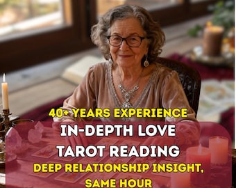 Extremely Detailed Love Tarot Reading | Deep Relationship Insight, Future Love Prediction, Same Hour Psychic Reading, Twin Flame Guidance