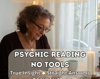 Same Hour No Tools Clairvoyant Psychic Reading, Accurate Energy Reading & Honest Love Insight, Fast Guidance, Telepathic Connection