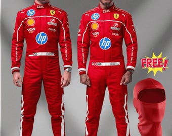 F1 suit Grand Prix Digital Print Karting Suit with Free Balaclava - Level 2