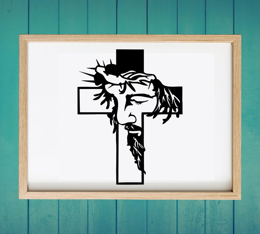 Jesus Cross SVG | Christian Symbol Cut File (digital Download) - Etsy ...
