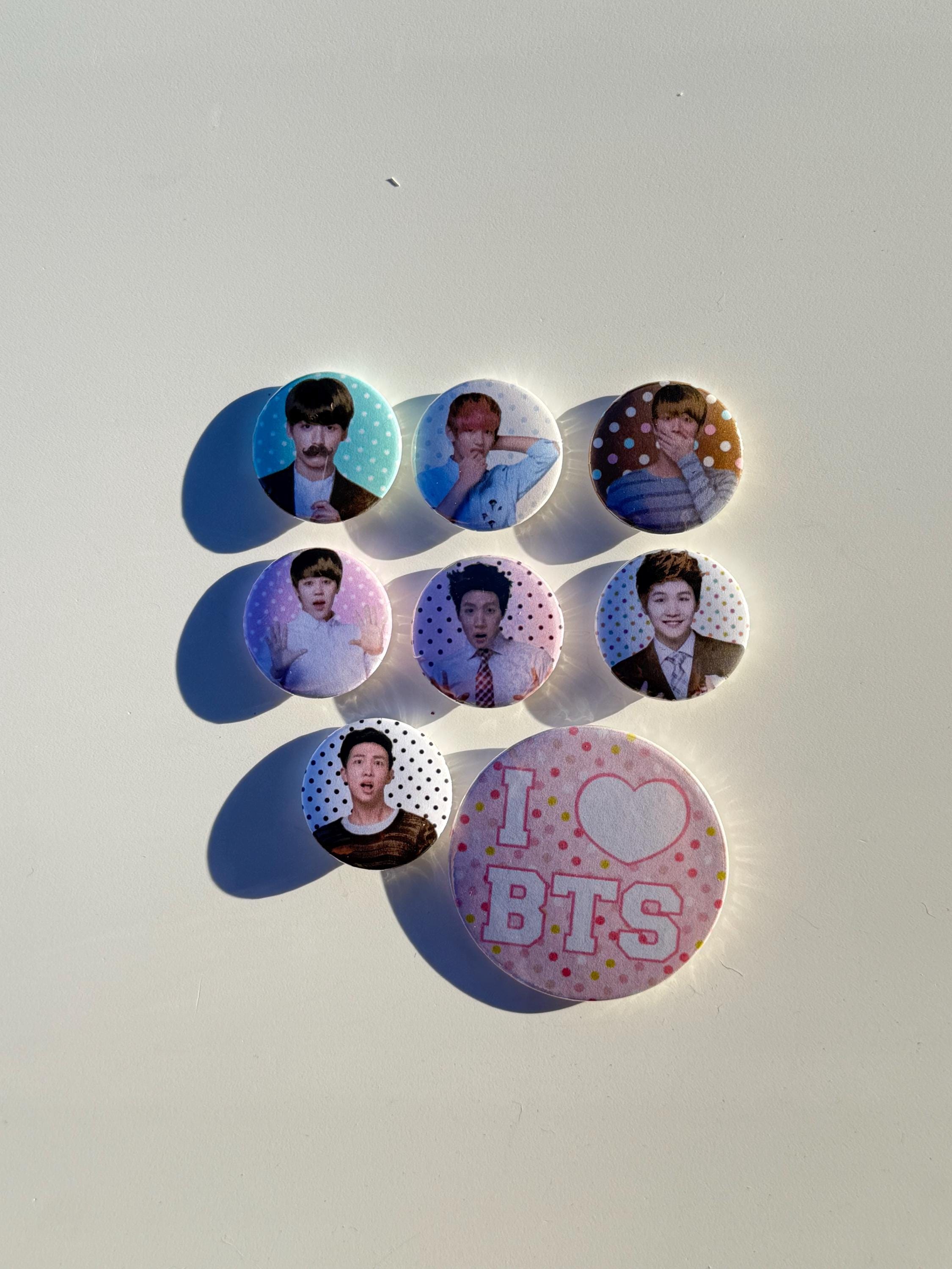 Bts Button Pins - Etsy