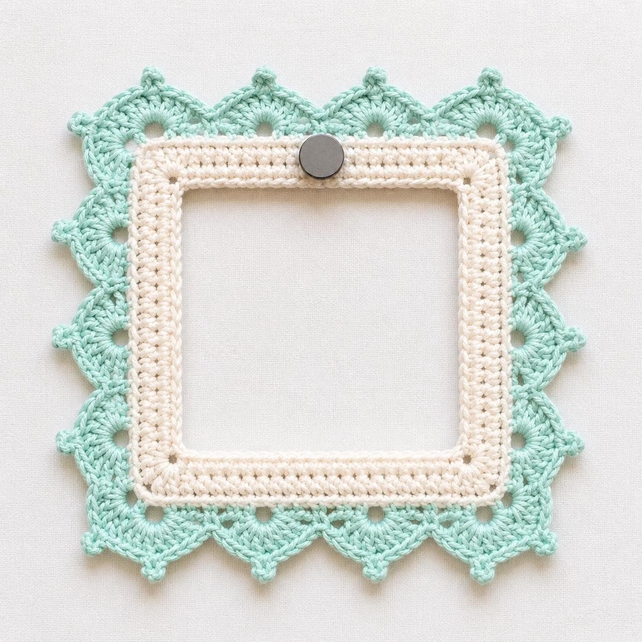 30 Framed Crochet Wall Art Patterns for Stylish, Handmade Decor 17 4-in-1 Crochet Photo Frame and Wall Hanging Bundle