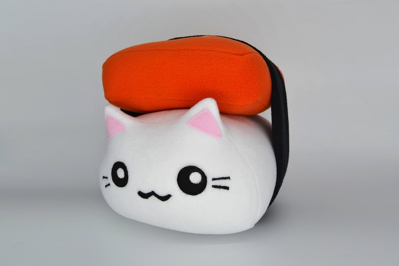 cat sushi plush