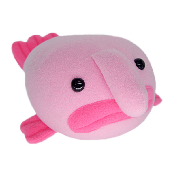 Blobfish plushie handmade kawaii blobby fish stuffed soft