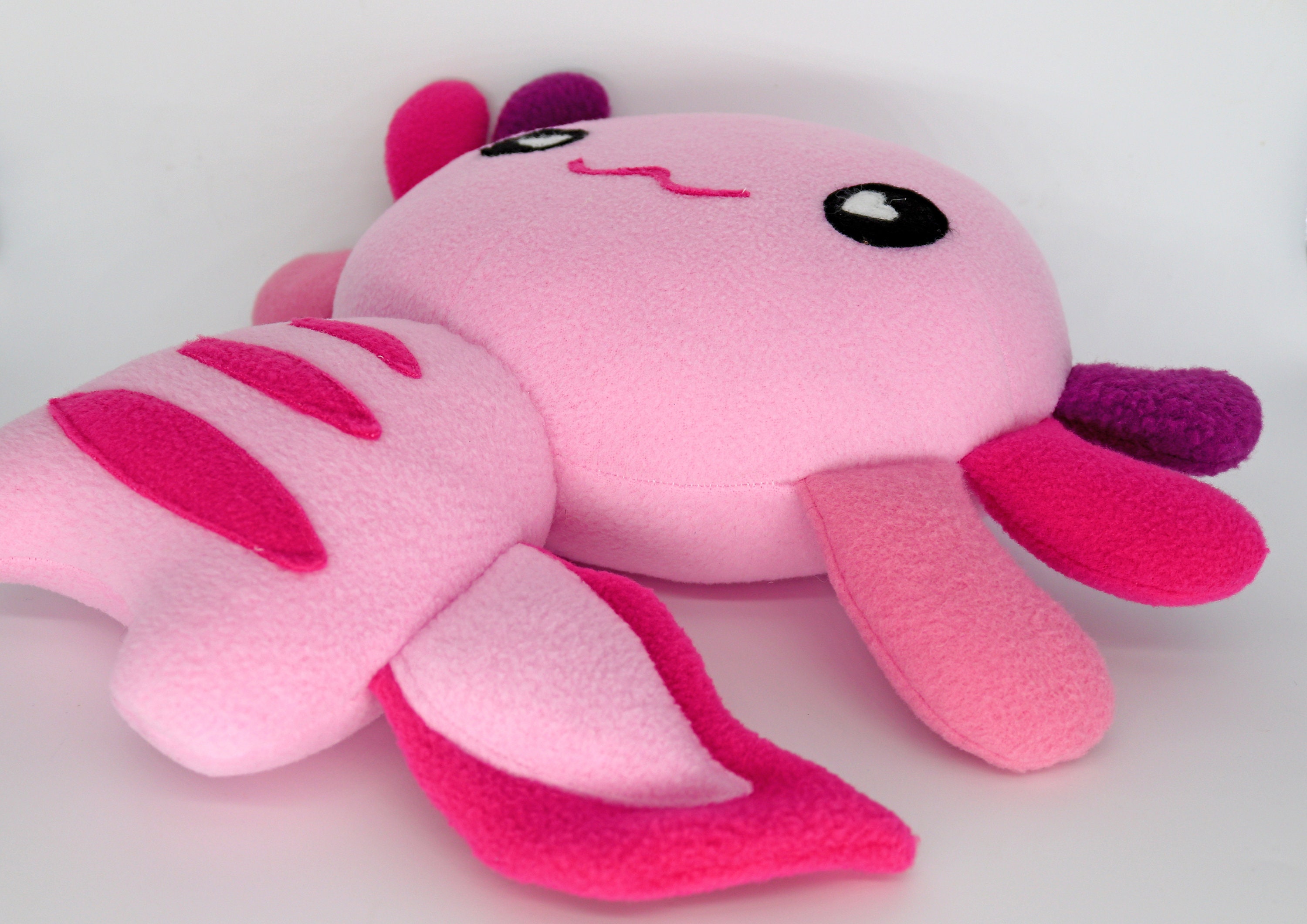 Axolotl plushie kawaii soft toy pillow cushion handmade Etsy