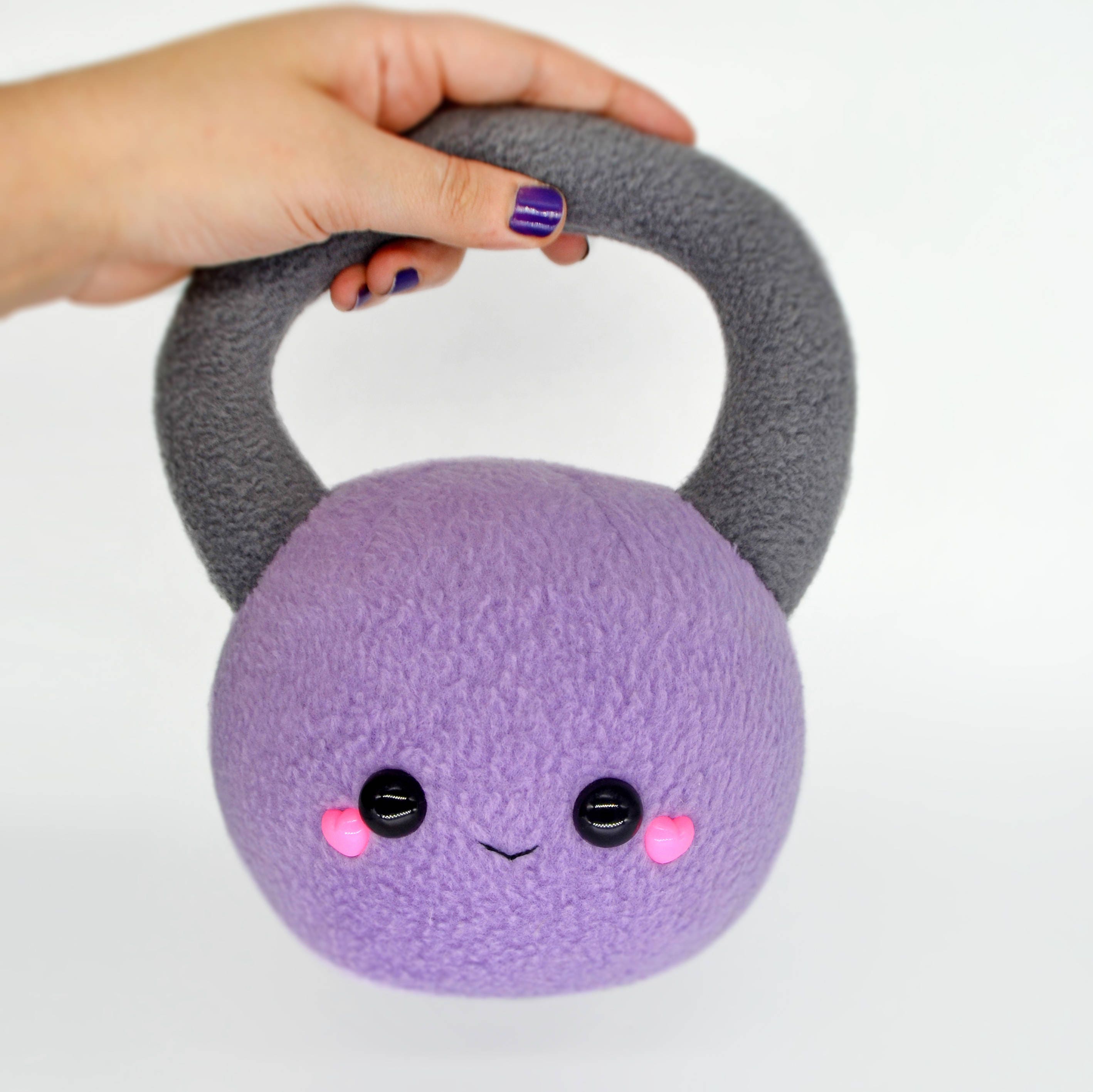 Kettlebell plushie / novelty pillow lifting weight gym cushion Etsy