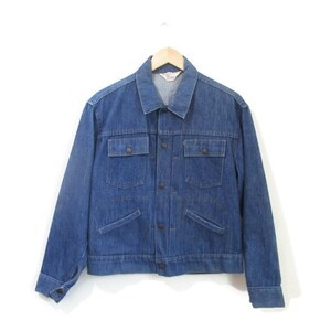 vintage 60-70s RUNCH CRAFT denim jkt ay