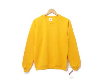 vintage mustard nike sweatshirt