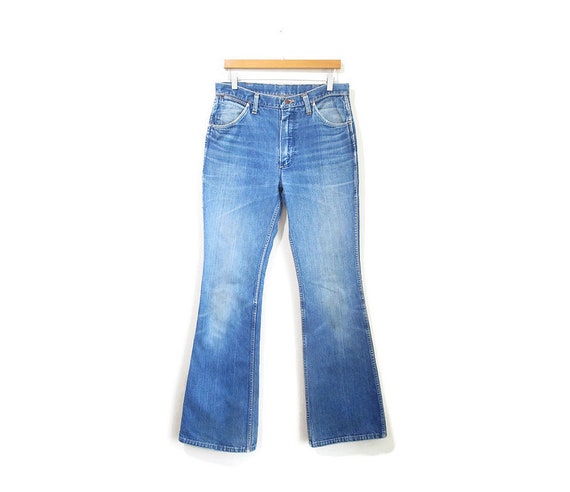 Vintage 1970s Denim Bell Bottoms | Well Worn Wrang