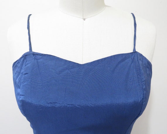 Vintage 1950s Party Dress | Cornflower Blue Sweet… - image 3