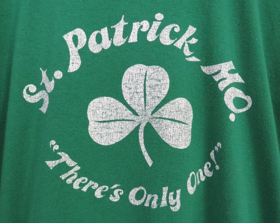 Vintage 1970s Tshirt | St. Patrick Missouri 1970s… - image 3