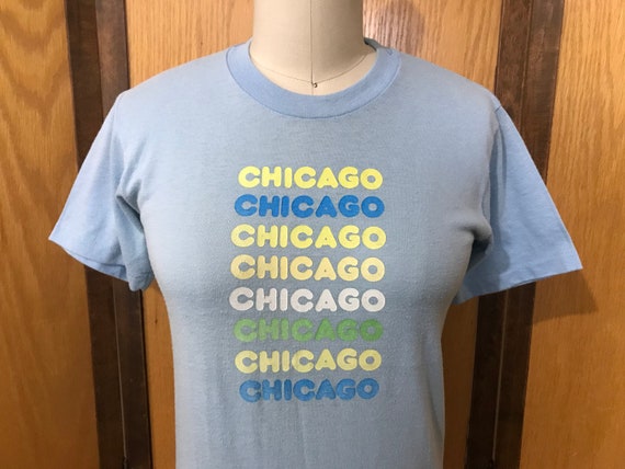 Vintage 1970s Tshirt | Chicago Tshirt | size xs -… - image 2
