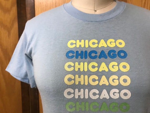 Vintage 1970s Tshirt | Chicago Tshirt | size xs -… - image 3