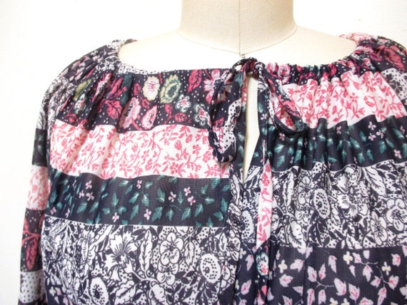 Vintage 1970s Maxi Dress | NOS Floral Print 1970s… - image 3