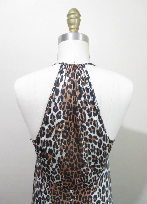 Vintage 1960s Leopard Print Slip Dress | Vintage … - image 6