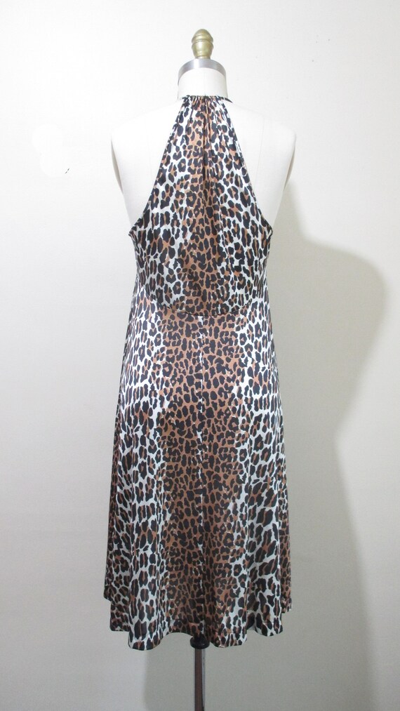 Vintage 1960s Leopard Print Slip Dress | Vintage … - image 5