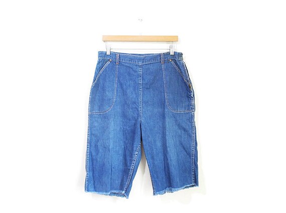 Vintage 1950s Jeans | Side Zip 1950s 40s Workwear