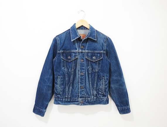 Vintage 80s Denim Jacket | GAP Pioneer Dark Wash … - image 1