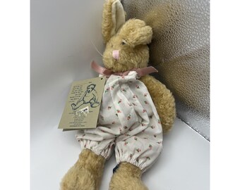 Boyds J.B. Bean Investment Collectibles Coniglietto "Hailey" Tutina Floreale WT