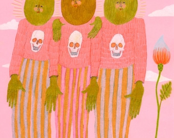 Signed Art Print: “The Three Pears”
