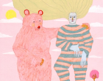 Signed Art Print: “The Bear”