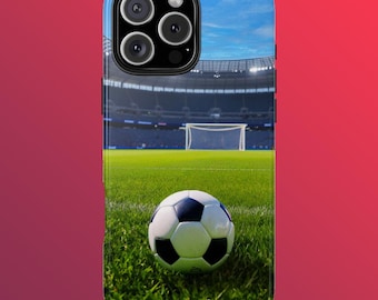 Soccer Fan Tough Phone Case, Sports Lover Gift, Game Time Anticipation, Stadium Match Day
