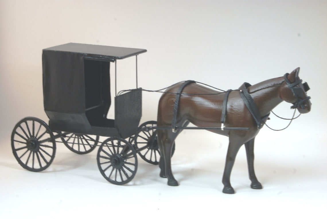 Miniature Amish BuggyOhio BuggyMADE TO ORDER Etsy