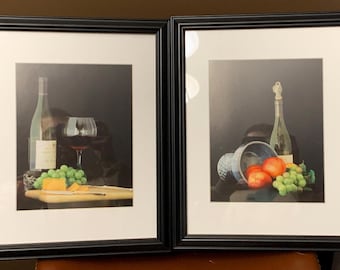 Moments of Indulgence - Framed Print Pairs 15"x12" - Duo Wall Decor