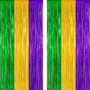 Mardi Gras Cascade Tür-Vorhang – 165 Cm – Von Factory Card & Party Outlet – Folien-Deko Mardi Gras Cascade Tür-Vorhang – 165 Cm – Von Factory Card & Party Outlet – Folien-Deko