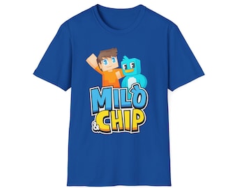 Milo and Chip Cartoon Tee - Adult