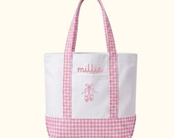 Canvas Dance Bag | Embroidered Dance Bag
