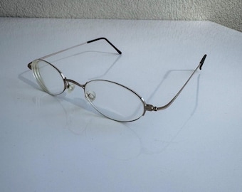 Vintage Alpina Oval Eyeglasses Metal