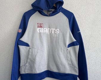 Felpa con cappuccio Reebok New York Giants NFL