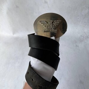 Armani Leather Belt - Etsy display picture 3