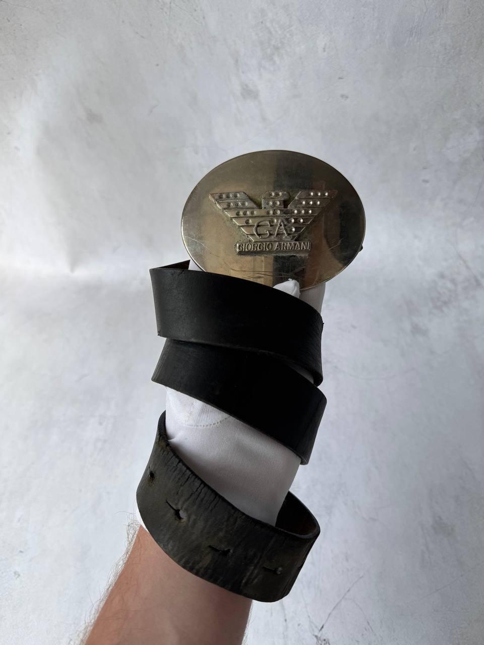 Armani Leather Belt - Etsy display picture 1