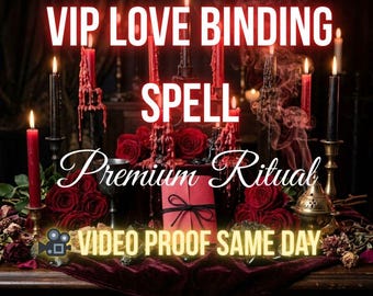 Aviva's VIP Love Binding Spell | VIDEO PROOF | Eternal Bond & Unbreakable Devotion | Premium Same Day Ritual